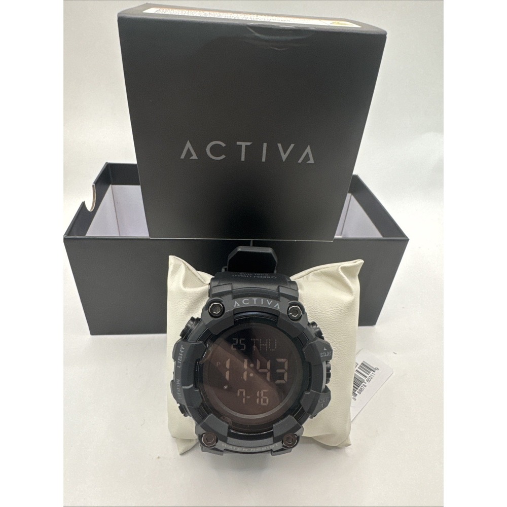 Activa X Invicta Digital Men's Watch - 56mm, Black (ACW1968-003)
